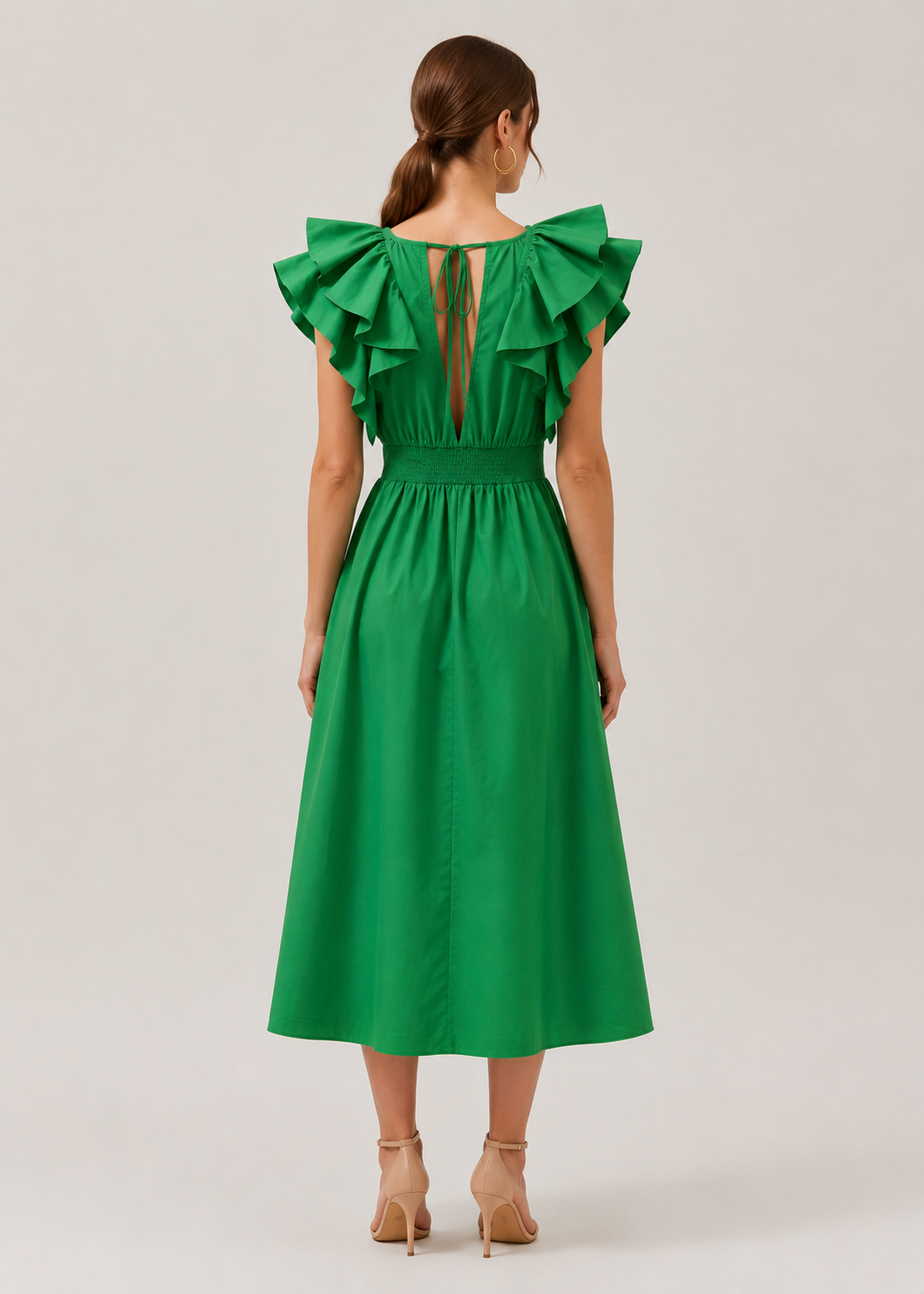 Emerald Ruffle