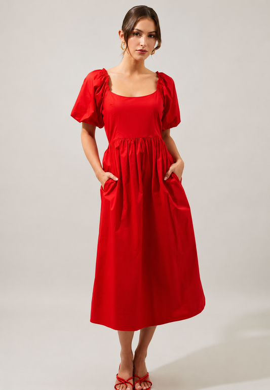 Scarlett Grace Midi Dress
