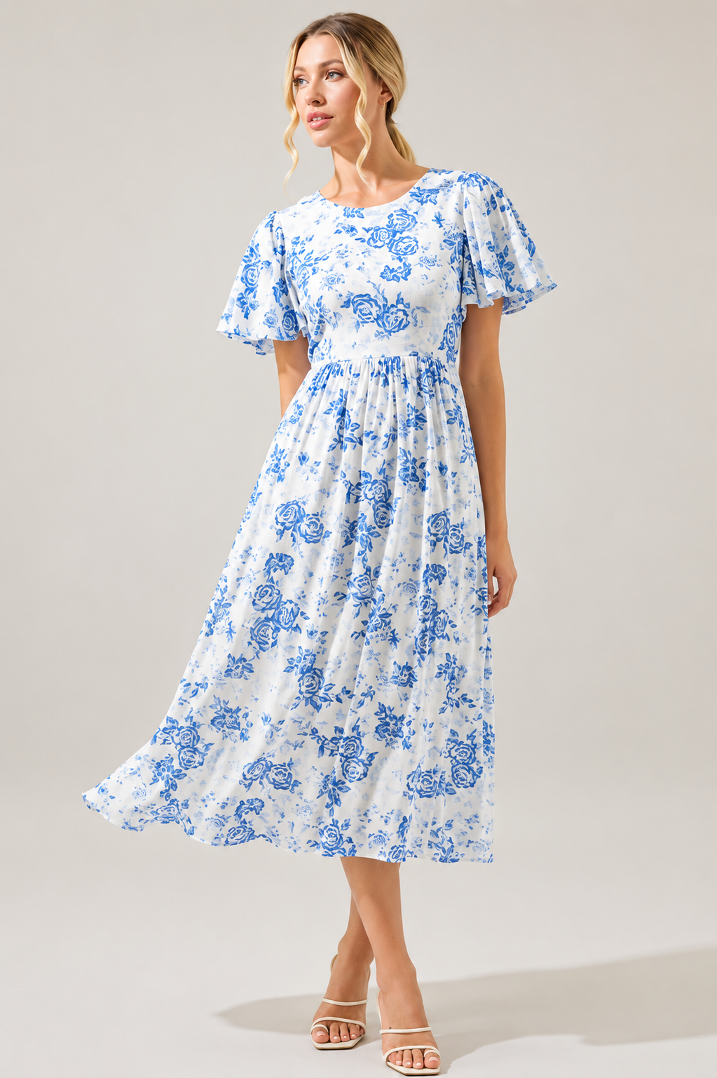 Azure Allure Dress